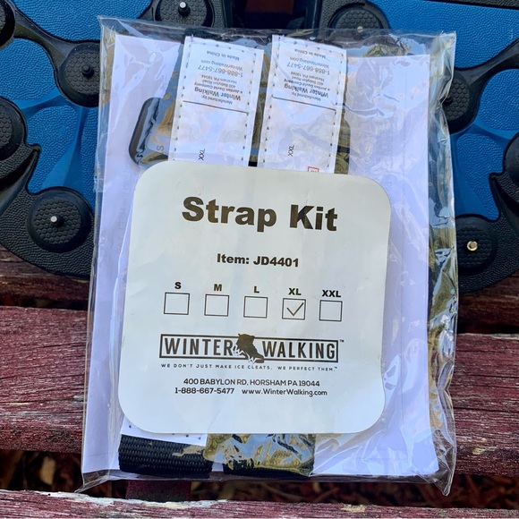 Winter Walking ICEGRIPS Sandal Ice Cleats | Size XL | Black | Style - JD4472 - Picture 12 of 13